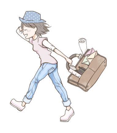 似顔絵師 おがたゆみ